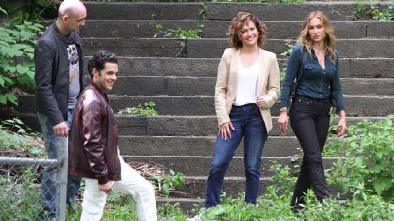 Jennifer Lopez am Set in New York