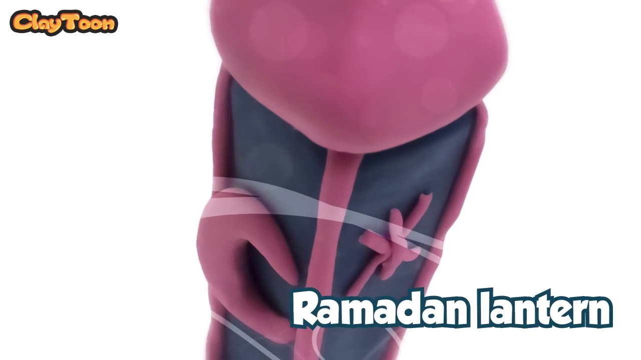 Ramadan lantern - Polymer clay tutorial  فانوس رمضان - تشكيل صلصال
