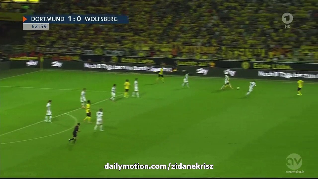 Aubameyang 2:0 HD | Borussia Dortmund v. Wolfsberger - Europa League 06.08.2015 HD
