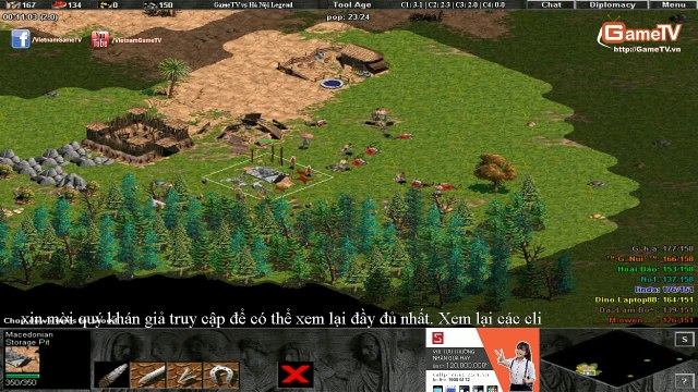 GameTV vs Hà Nội Legend Ngày 27 09 2014 C3T3