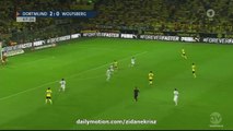 Aubameyang INCREDIBLE Miss _ Borussia Dortmund v. Wolfsberger - Europa League 06.08.2015 HD