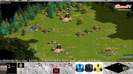 AOE Highlights - Map rất dị nhà kín như lăng mộ của Gunny (Minoan)