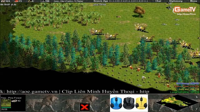 AOE Higlights - Chip Đẹp Zai cầm Choson mà như chém tuyển Yamato chém cho đôi phương dạt nhà