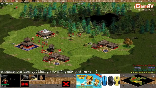 Aoe Highlights, Gunny cầm Hittle cân bản đồ với một Map rất dị
