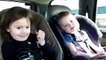 Heavy Metal Babies Singing in the Backseat / Baby Heavy Metal Child singing in the Car