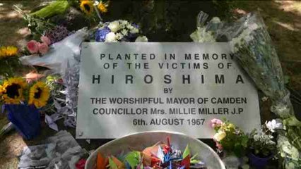 Londres también recuerda a las víctimas de Hiroshima y pide el fin de los arsenales nucleares