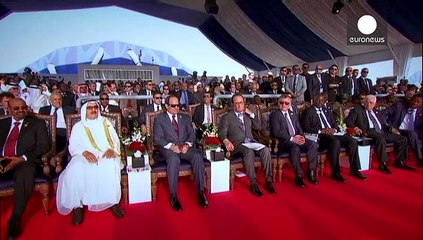 Pompa y boato faraónicos en la inauguración del nuevo tramo del Canal de Suez