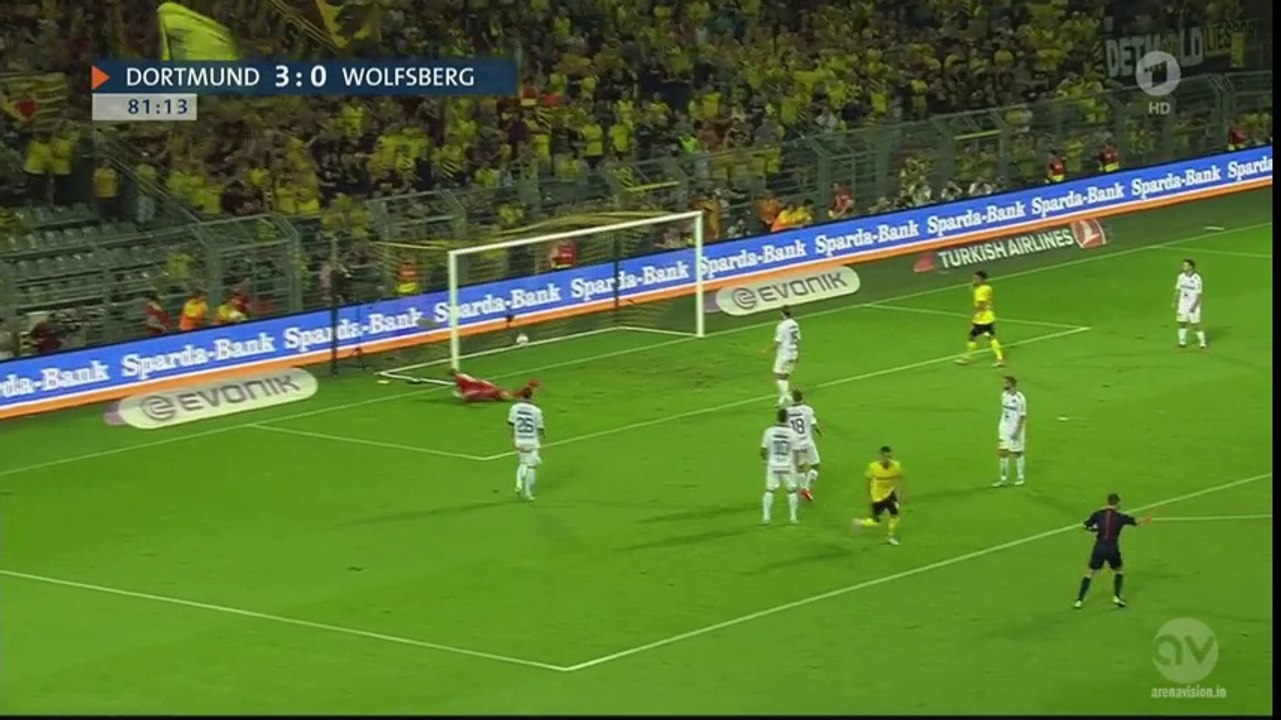 Borussia Dortmund 5 - 0 Wolfsberger AC All Goals and Full Highlights 05/08/2015 -  Europa League Qualification