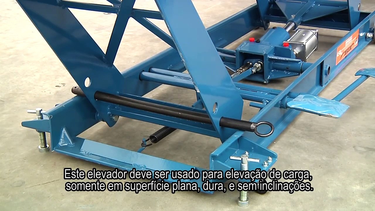 Elevador Hidráulico para Motos com Plataforma - Bovenau