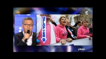 Ruquier humilie Frigide Barjot ''La fausse catho''