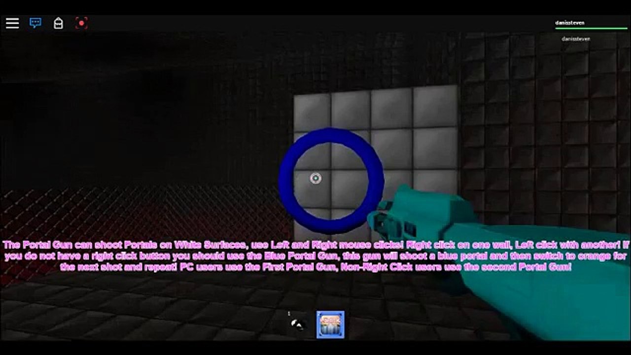 ROBLOX My Little Portal part 2 I PORTAL GUNS FIXED!