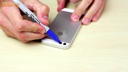 This Man Puts Tape on His Smartphone and Colors it in What He Sees Next is Repulsing