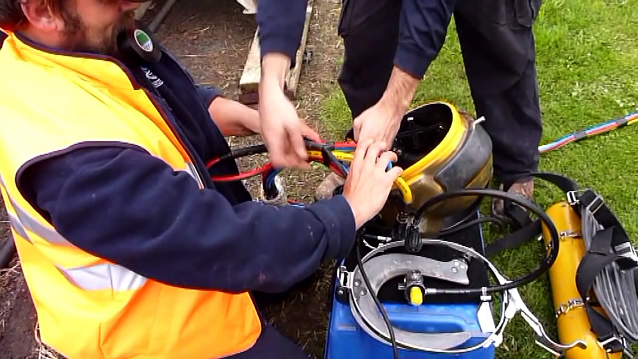 Commercial Diving in Methane Reactor