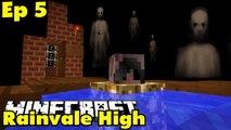 Minecraft RAINVALE HIGH SCHOOL Jump Scare Horror Map EP 5 by NikNikamTV