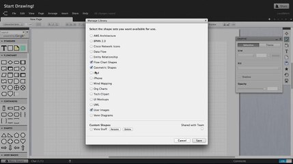 Drawing a diagram in Lucidchart - Drag and Drop!