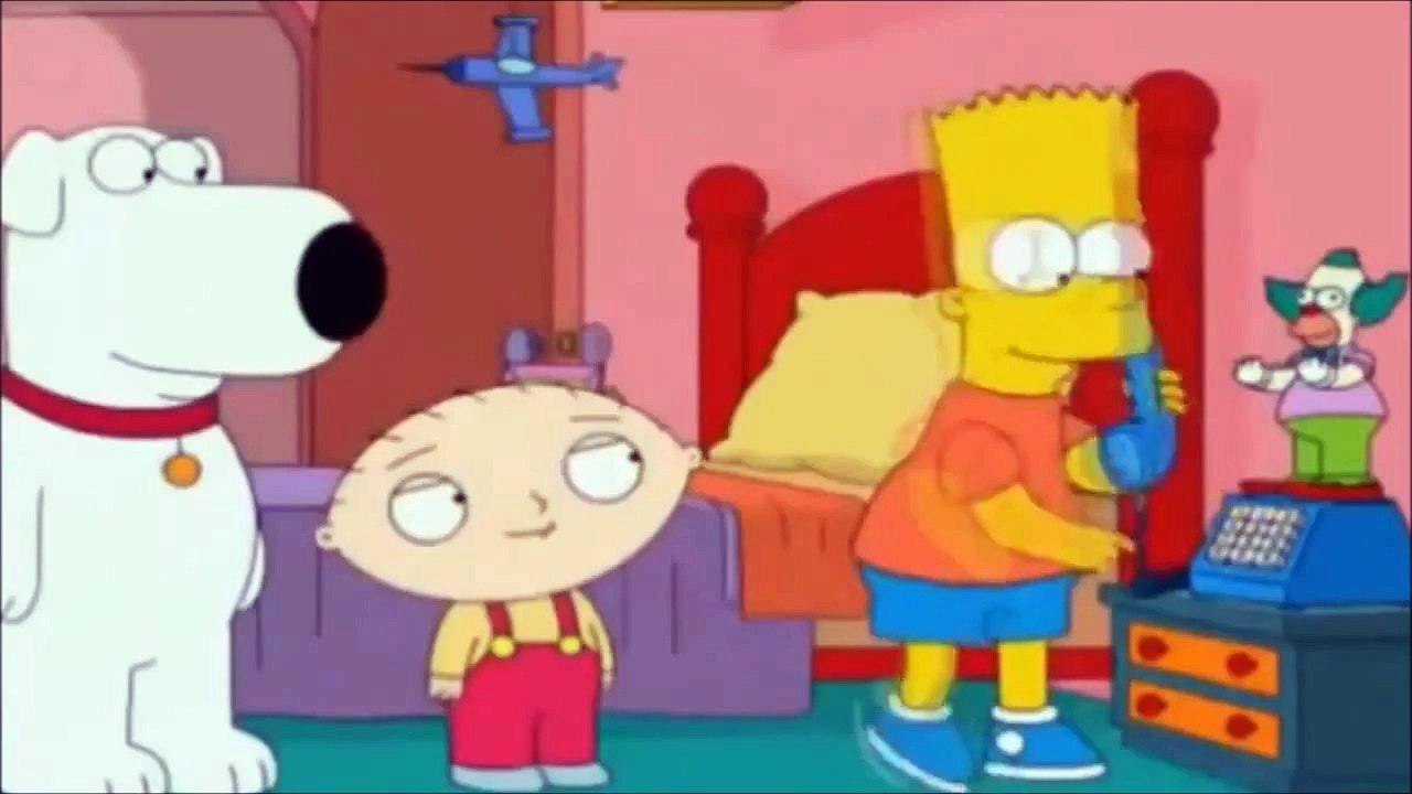 BART SIMPSON AND STEWIE GRIFFIN CALL JOHN CENA!!!