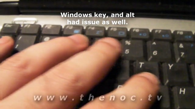 Repairing a malfunctioning laptop keyboard (Unresponsive keys)