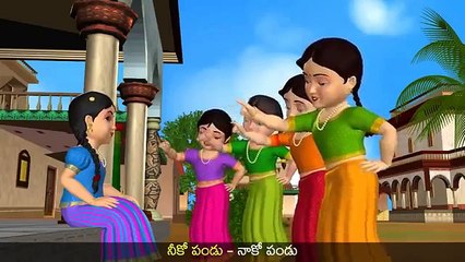 Top 20 Hit Cartoon Telugu Nursery Rhymes For Kids | 3D Animation | 17 Minutes Compilation