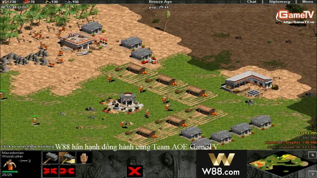 AOE Highlights Chipboy cầm Mace, trâu Y cân bản đồ rất DỊ