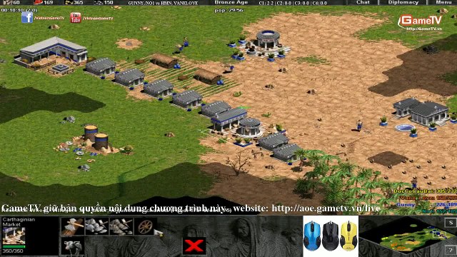 AOE Highlights, Gunny cầm chém cùi Catharian vẫn có thể dành chiến thắng trước VaneLove, HMN