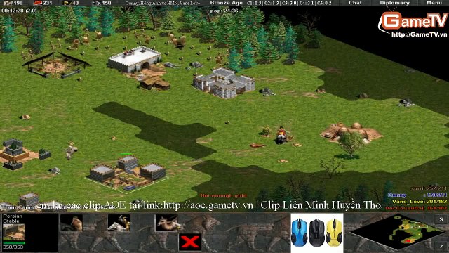 AOE Highlights, Chiến thuật đánh cung A ba lỗ Persian được Gunny áp dụng rất tốt