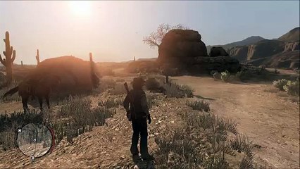 RED DEAD REDEMPTION --- TREASURE LOCATION#1 @ THE HANGING ROCK