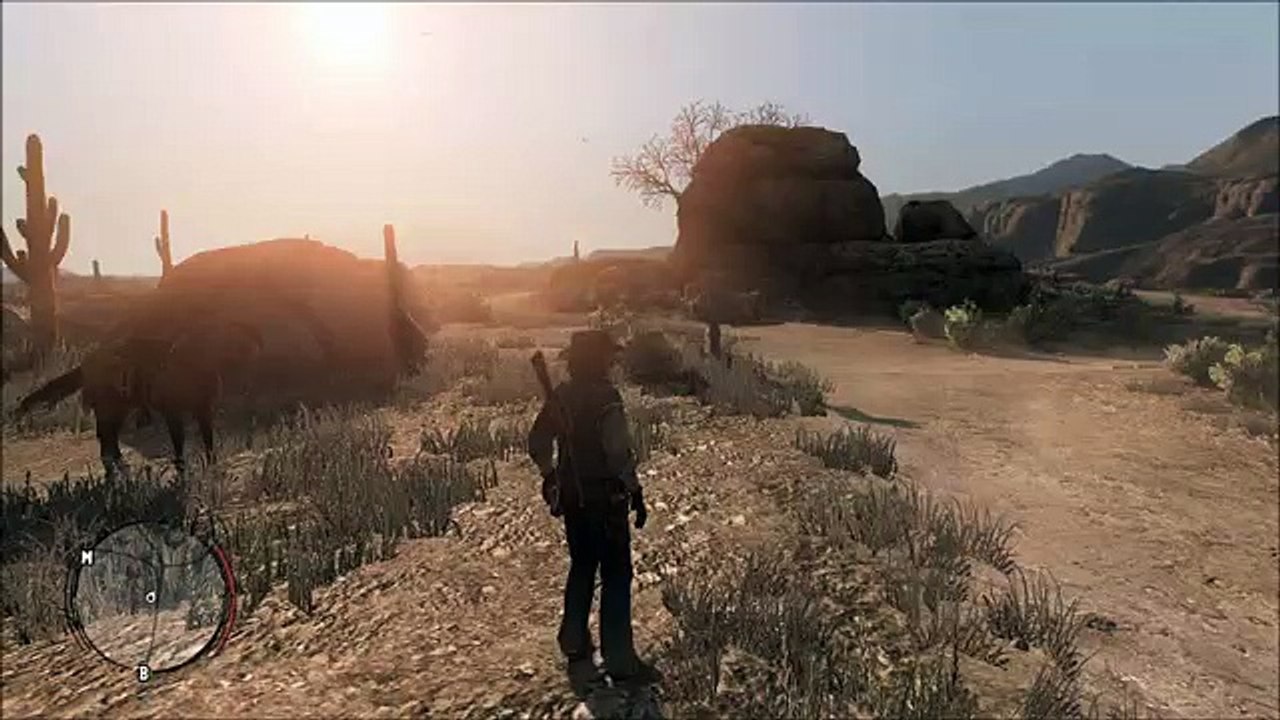 RED DEAD REDEMPTION --- TREASURE LOCATION#1 @ THE HANGING ROCK