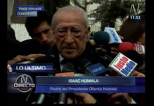 “Nadine Heredia no pilotó bien a Gana Perú”, dice Isaac Humala