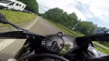 Yamaha R1 Top Speed Run at the Autobahn (Germany)