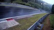 Motorcycle S1000RR Crash & Slide Nordschleife Nürburgring Motorrad Unfall Touristenfahrten