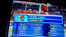 Going old school today NHL 2001 (ps2) Calgary Flames (me) vs Detroit red wings (cpu) 1st period