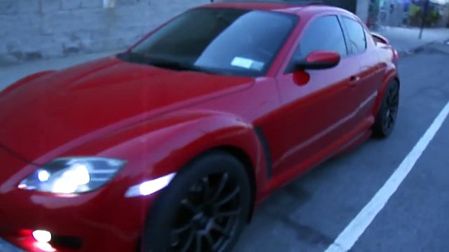 RX8 w/ Borla Exhaust + Racing Beat Dual Resonated Midpipe HD