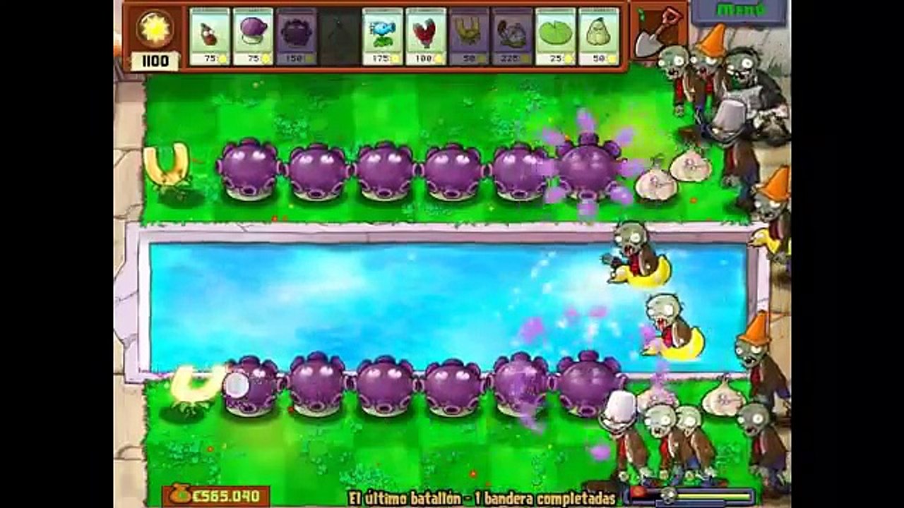 Plantas vs Zombis: Último Batallón -  Super Estrategia !!!