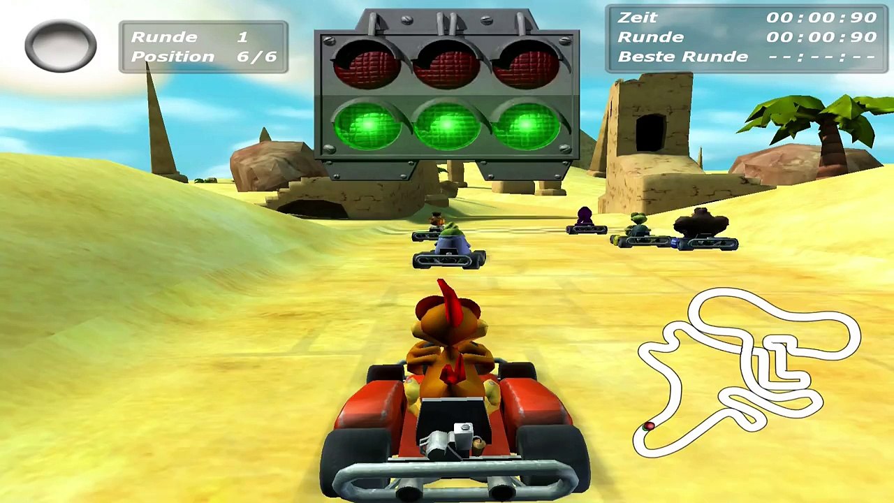 Moorhuhn Kart 2 + 3 ("Review ?")