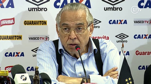 Eurico diz que tirou jogos de São Januário por causa de grupo de torcedores