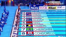 亚洲第一人宁泽涛获100米自由泳世界冠军 First Asian swimmer wins 100m freestyle world championship