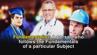 Definition of a Fundamentalist | by Dr Zakir Naik