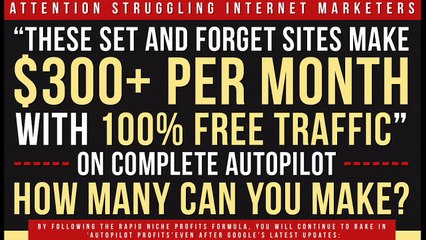 Rapid Niche Profits Review