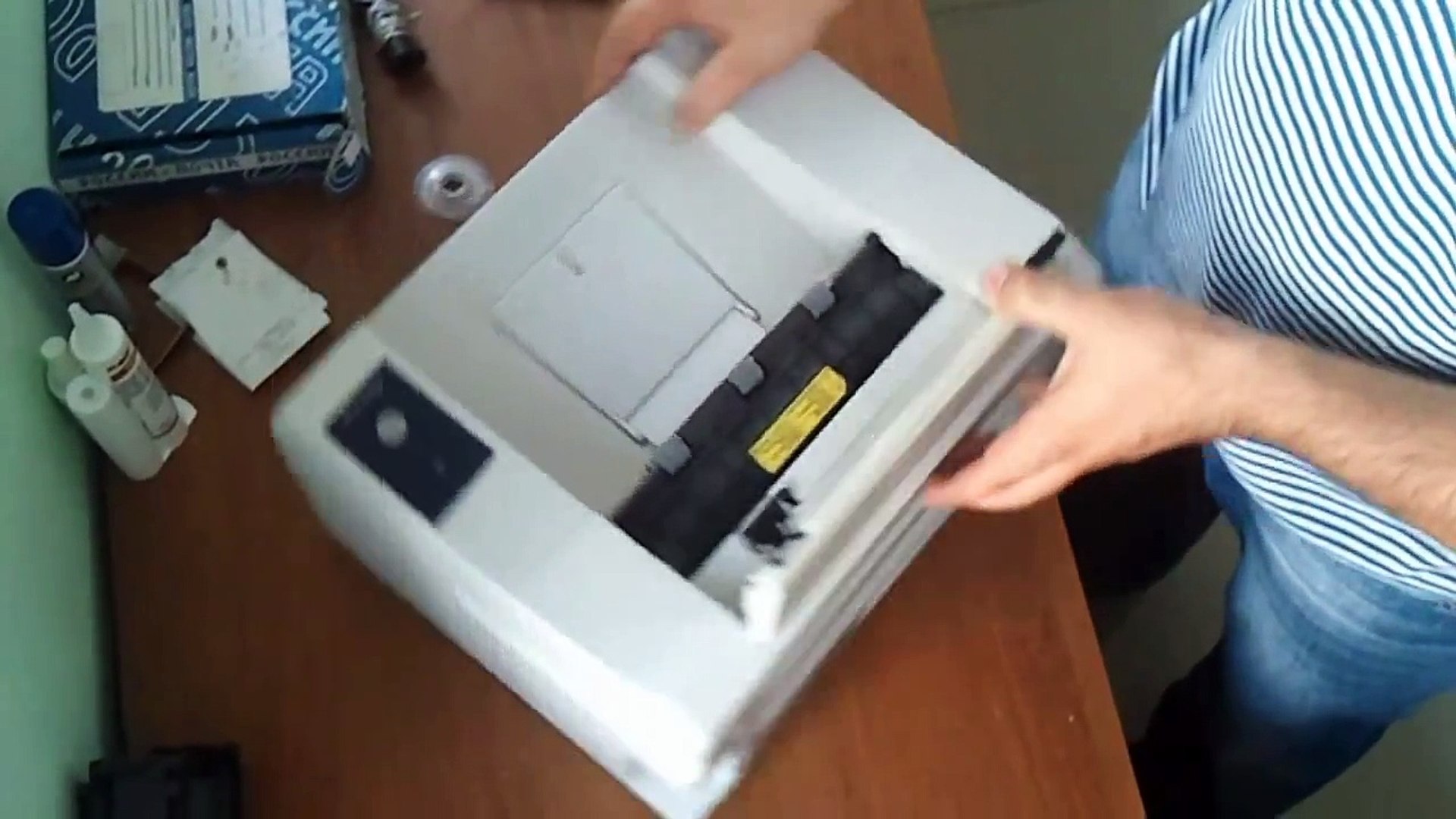 Принтер Xerox Phaser 3125 снимаем корпус 1 - video Dailymotion