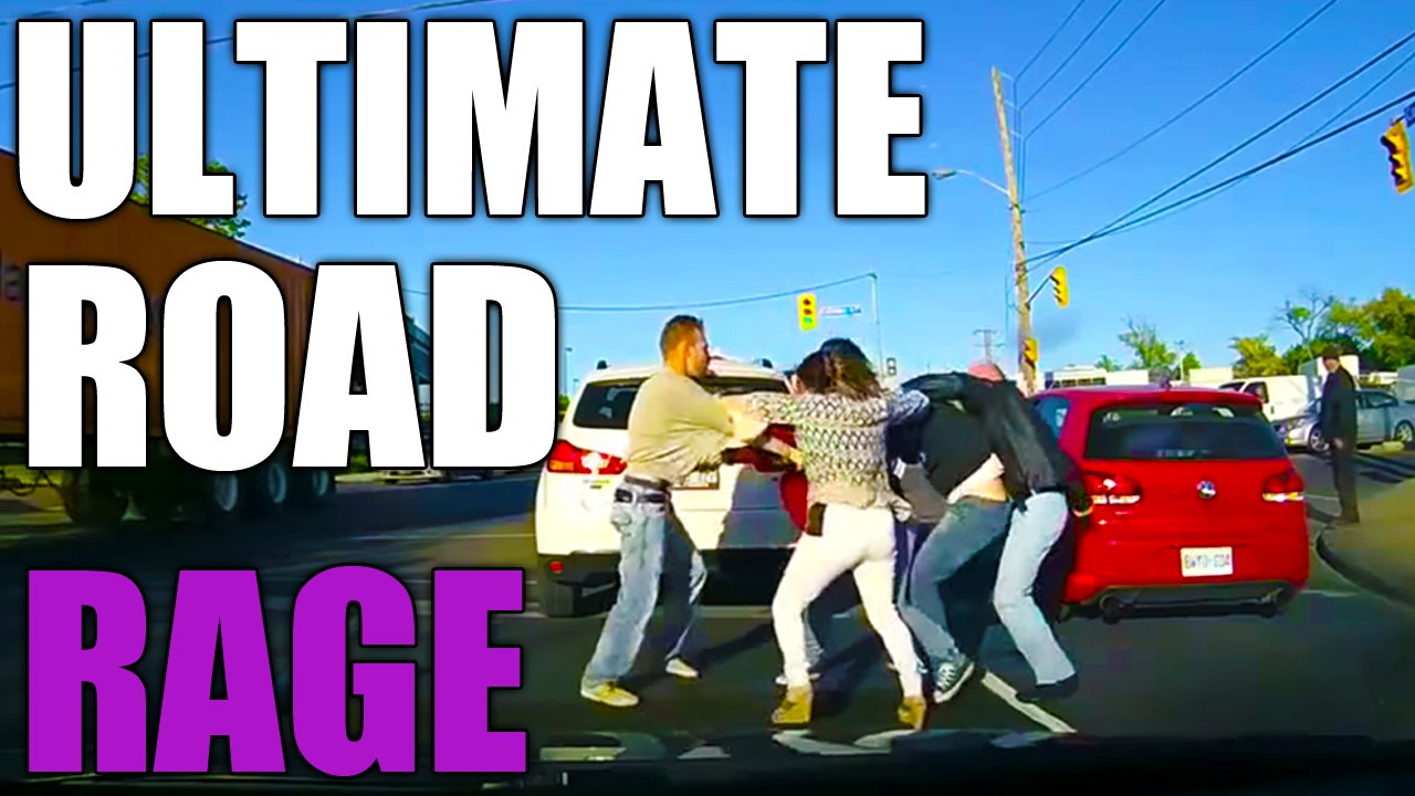 Ultimate ROAD RAGE COMPILATION #1 | Funny Moments, Crazy Lady, and Street Fighting