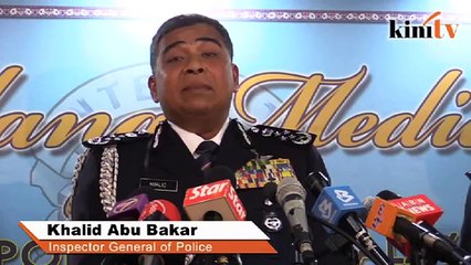 Polis ingatkan penganjur, serah diri atau kami cari anda