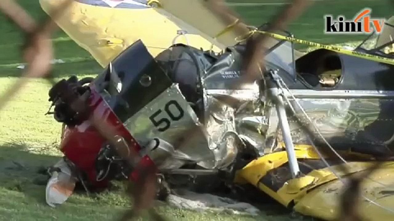 Pesawat terhempas di LA, Harrison Ford cedera