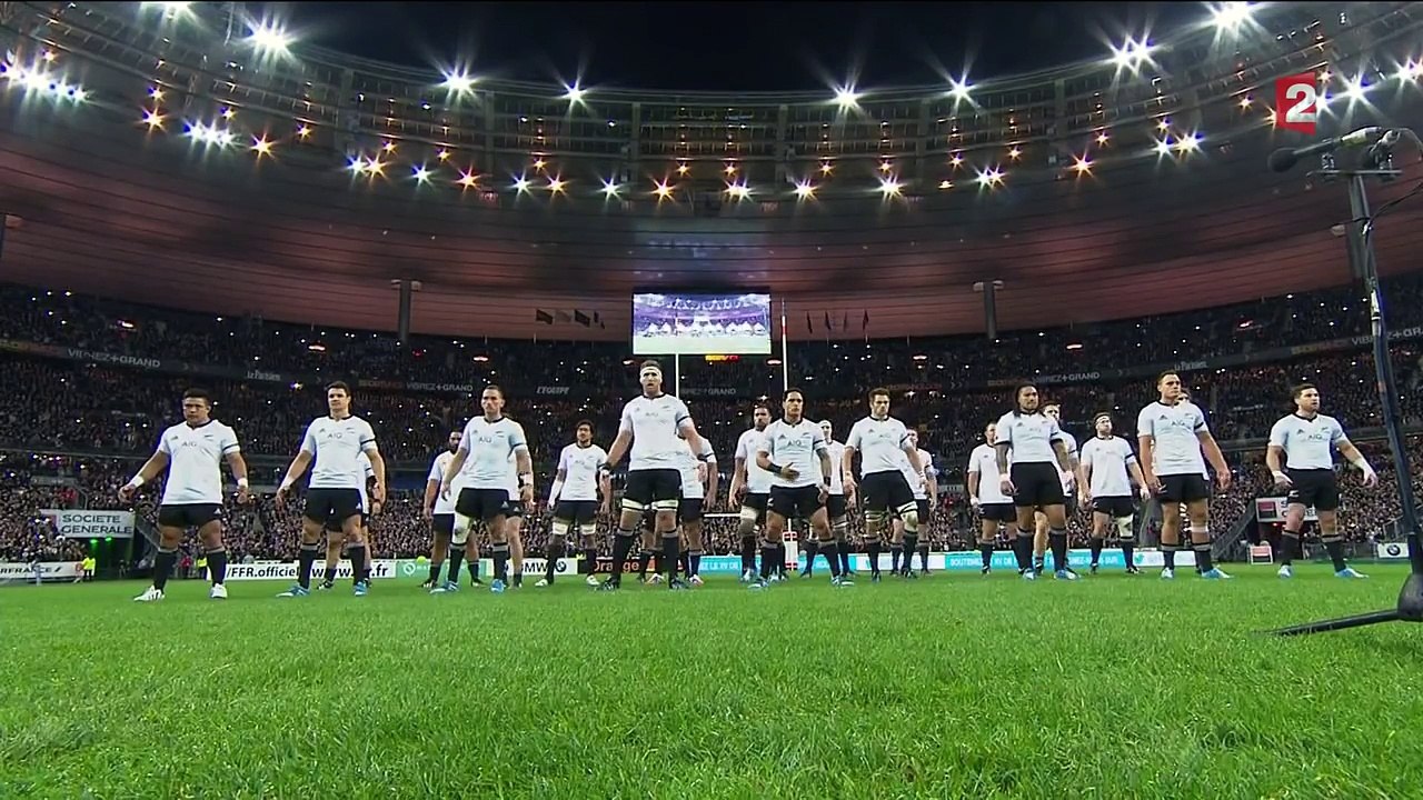 Haka -  XV de France vs All Blacks - Test Match - 9 Novembre 2013 - Stade de france - Rugby