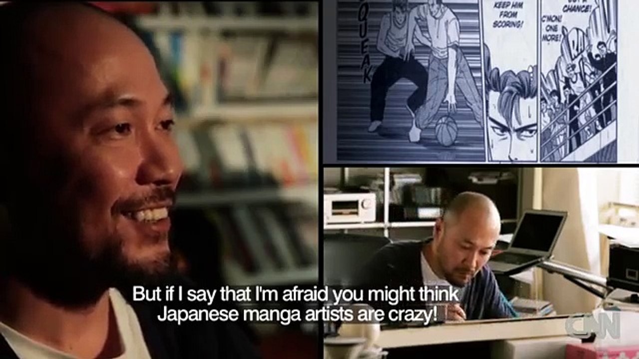 Takehiko Inoue on CNN