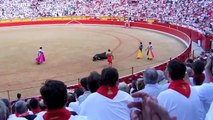 Death of the Bull - Spanish Tradition, Pamplona, Spain