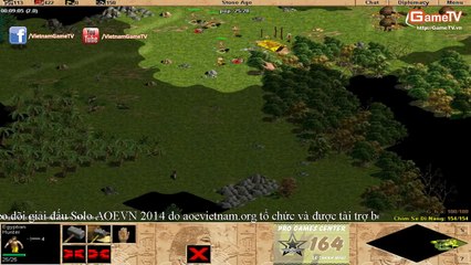 Solo AOEVN 2014 - Vòng 1-32, Chim Sẻ Đi Nắng vs Hồng Anh T3