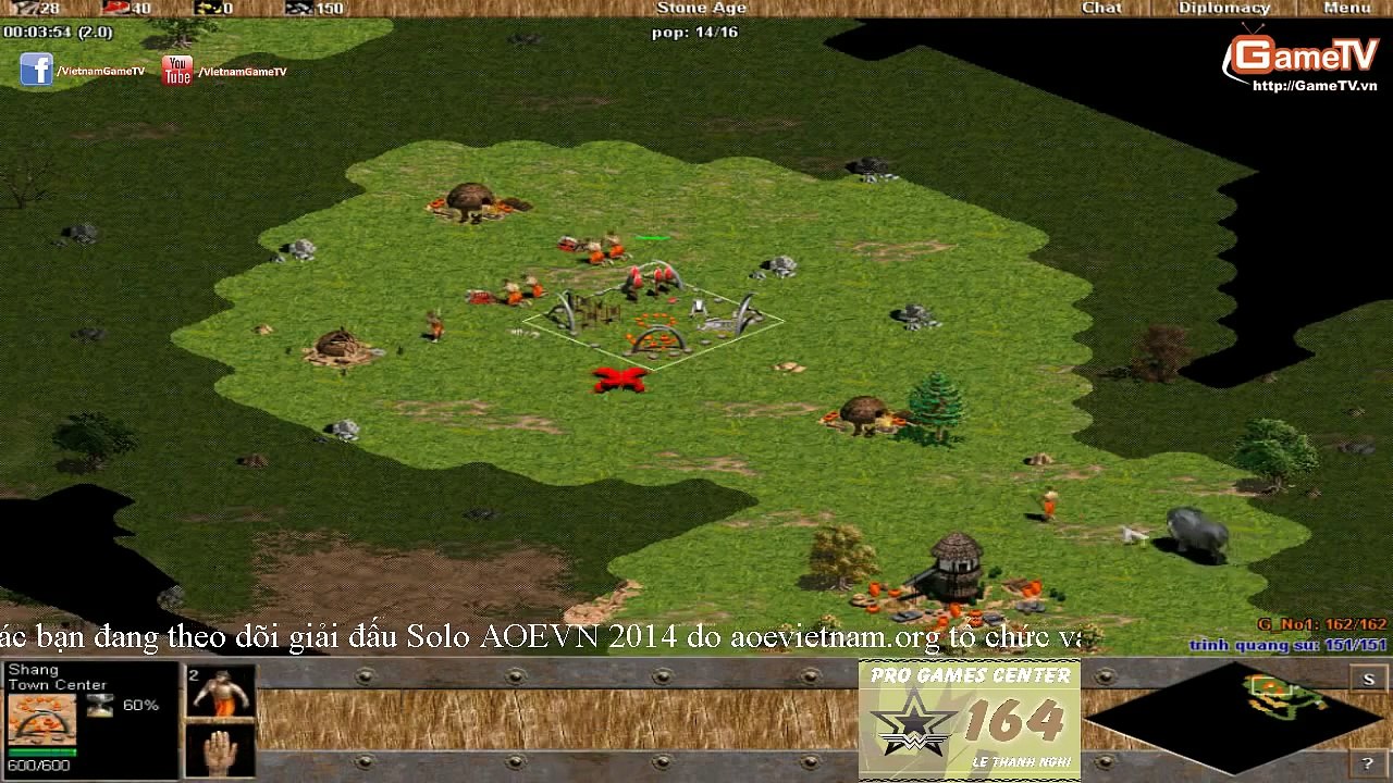 Aoe Highlights, Trận đấu ép đời của No1 trong khuân khổ giải đấu Solo AOE Random 2014