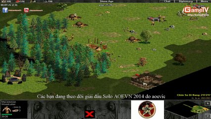 Solo AOEVN 2014   Vong 1 32, Hong Anh vs Chim Se Di Nang T2