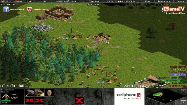 GameTV vs Liên Quân Ngày 17-09-2014 C1T2