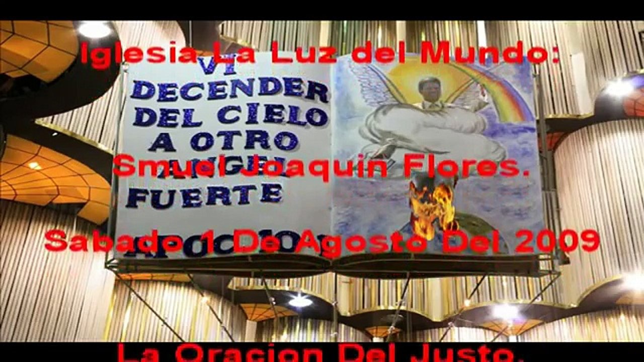 LLDM. 1 de agosto del 2009 la oracion del justo.